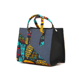 Madagascar Ankara Tote - medium