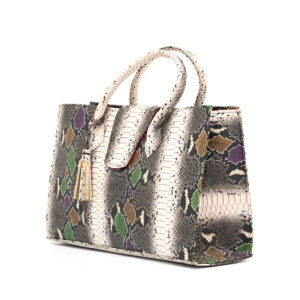 Croc Leather Tote