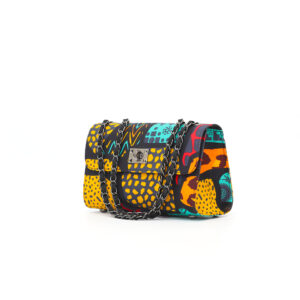 Madagascar Ankara Clutch