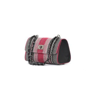 Fuscia Pink Aso-oke Clutch