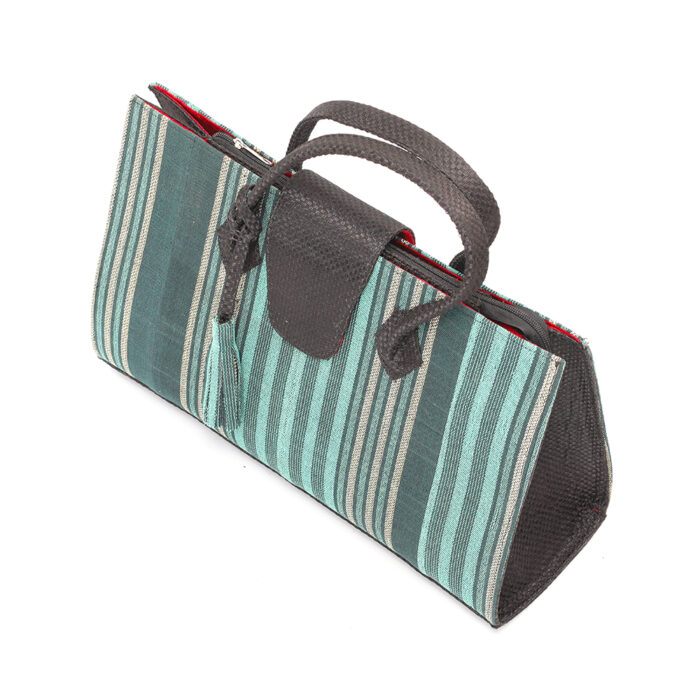 FAB-aso-oke-tote-03-Green&Grey-c