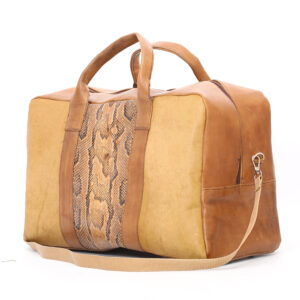 Tan Leather Travelbag