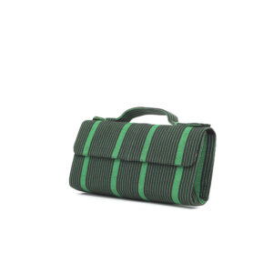 Princess (by Hafsat) Aso-oke Clutch - Leaf Green