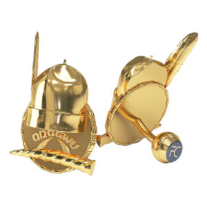 FC Odogwu Cufflinks - Premium Gold