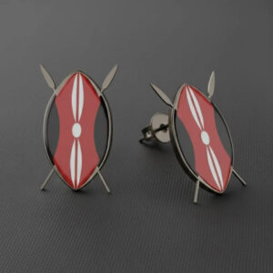 FC Liberty Stud Earrings - Gunmetal